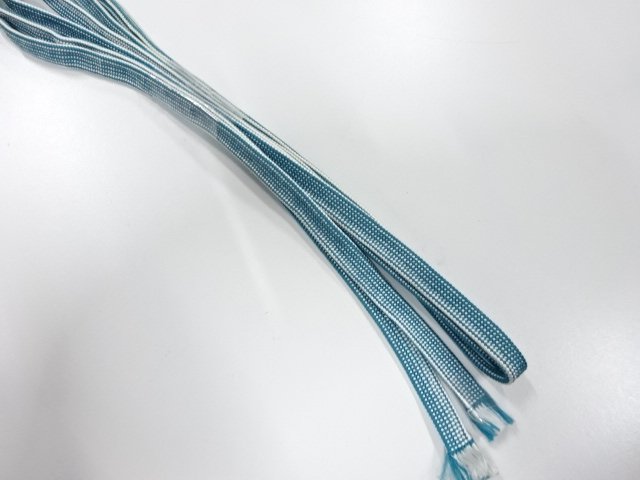 未使用品　正絹　帯留め用　手組三分紐